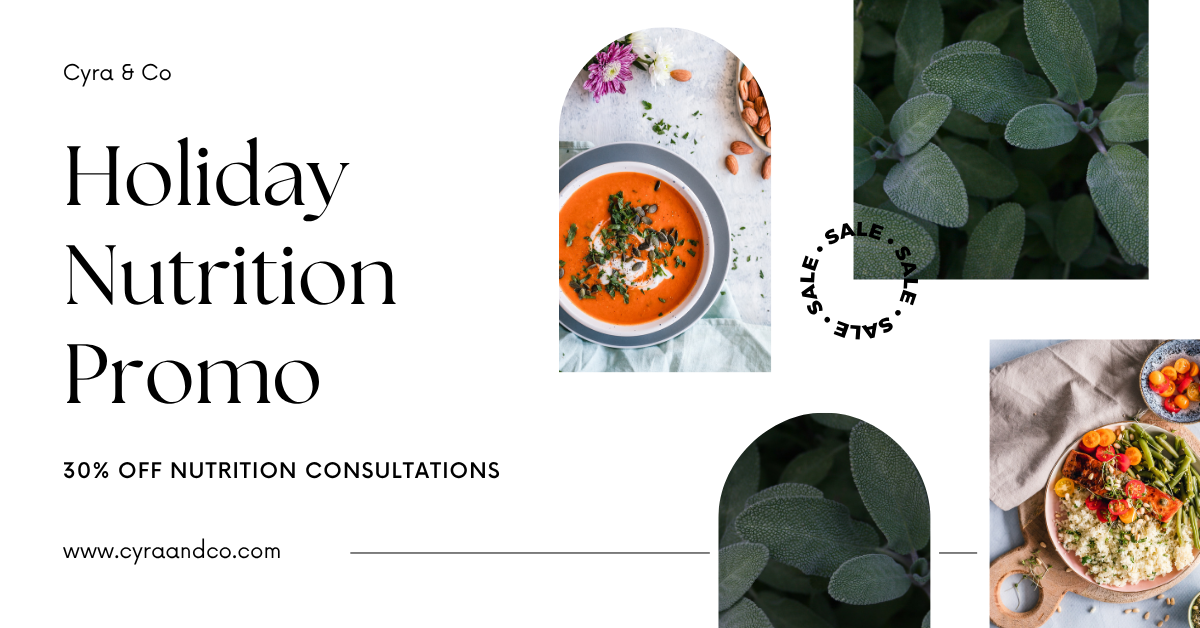Holiday Nutrition Promo